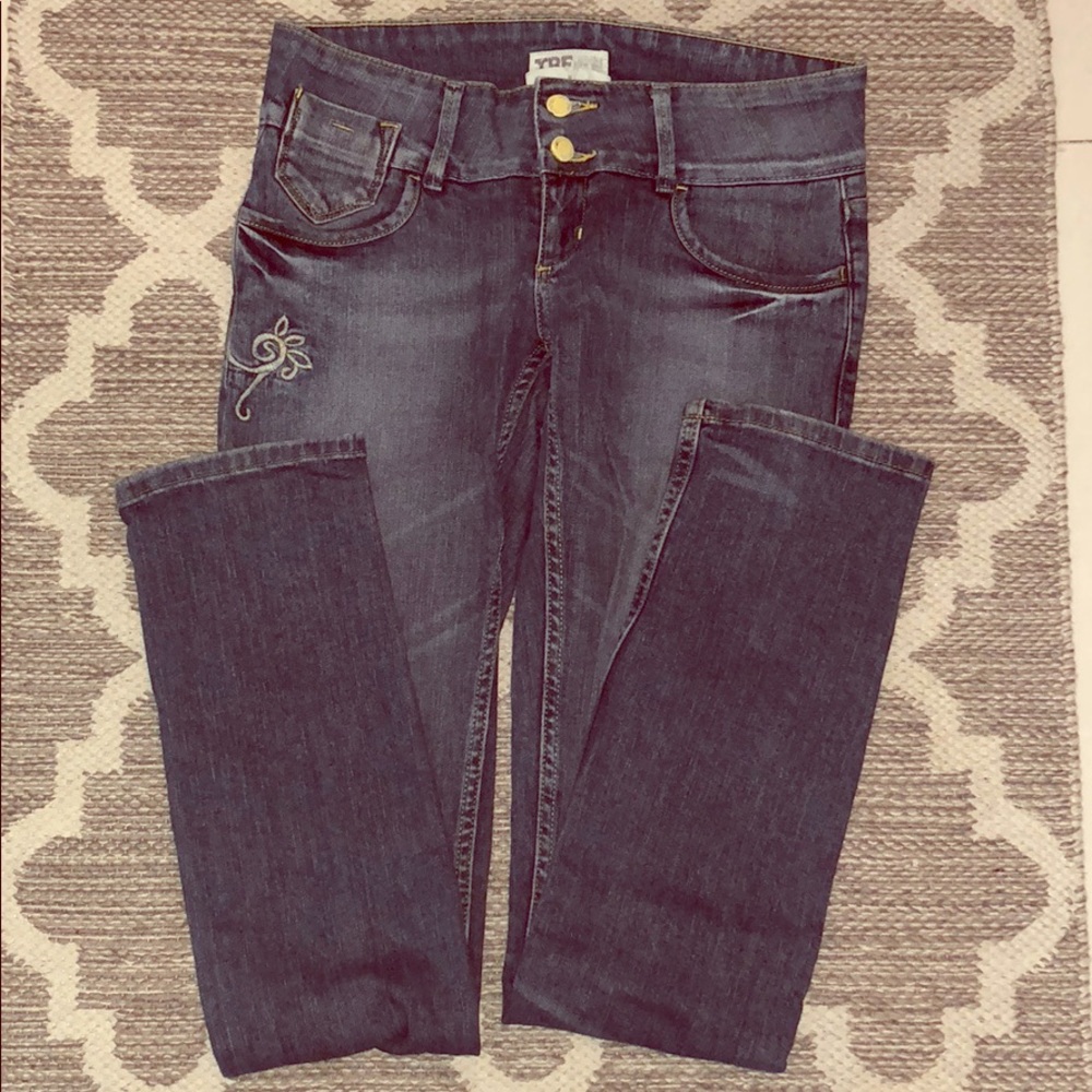 Zara sz 6 low rise skinny fit medium wash jeans - Picture 1 of 4
